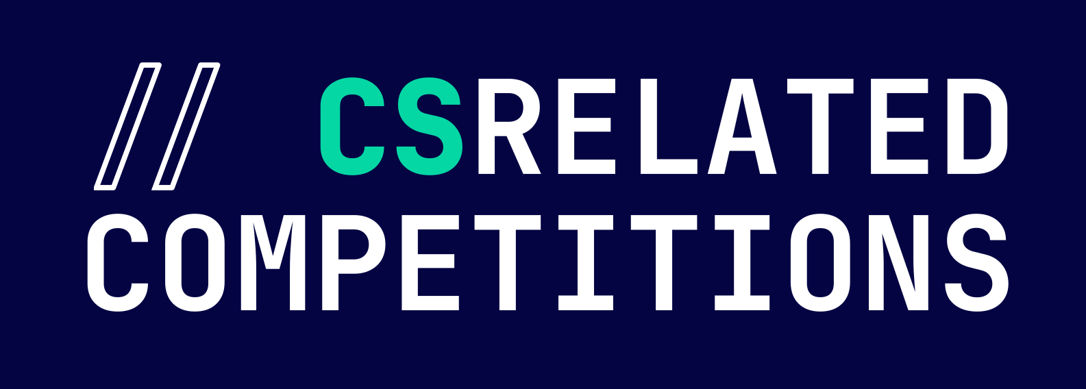 CS Related Competitions